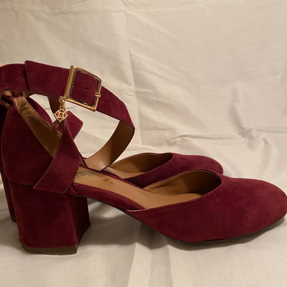 Maroon Low Heels - Picture 4 of 5